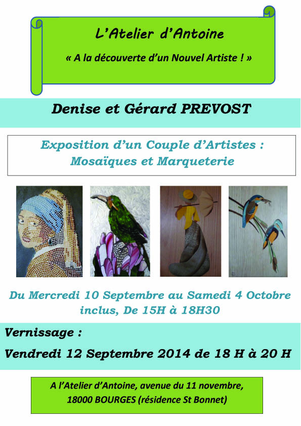 AFFICHE DENISE ET GERARD PREVOST copie